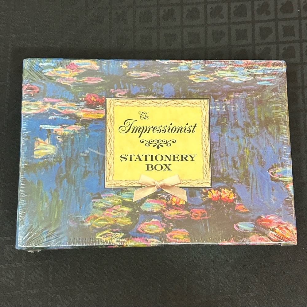 The Impressionist Stationery Box NIB